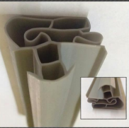 Freezer door gaskets and magnetic seals