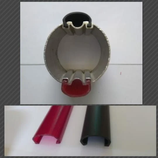 Red Transparent And Black Sleeves